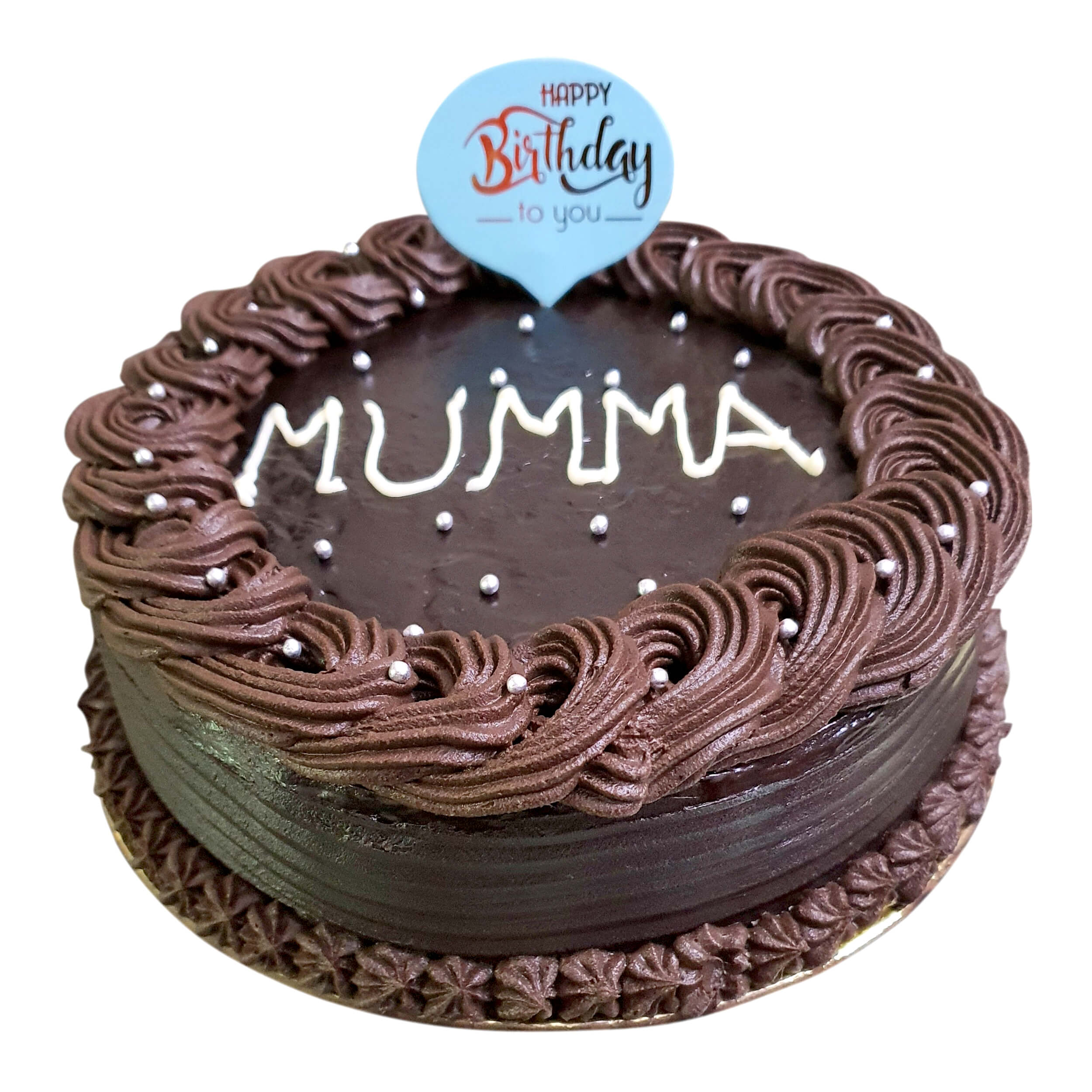 Happy Birthday Mumma Cake Topper - MOMCT014 – Cake Toppers India